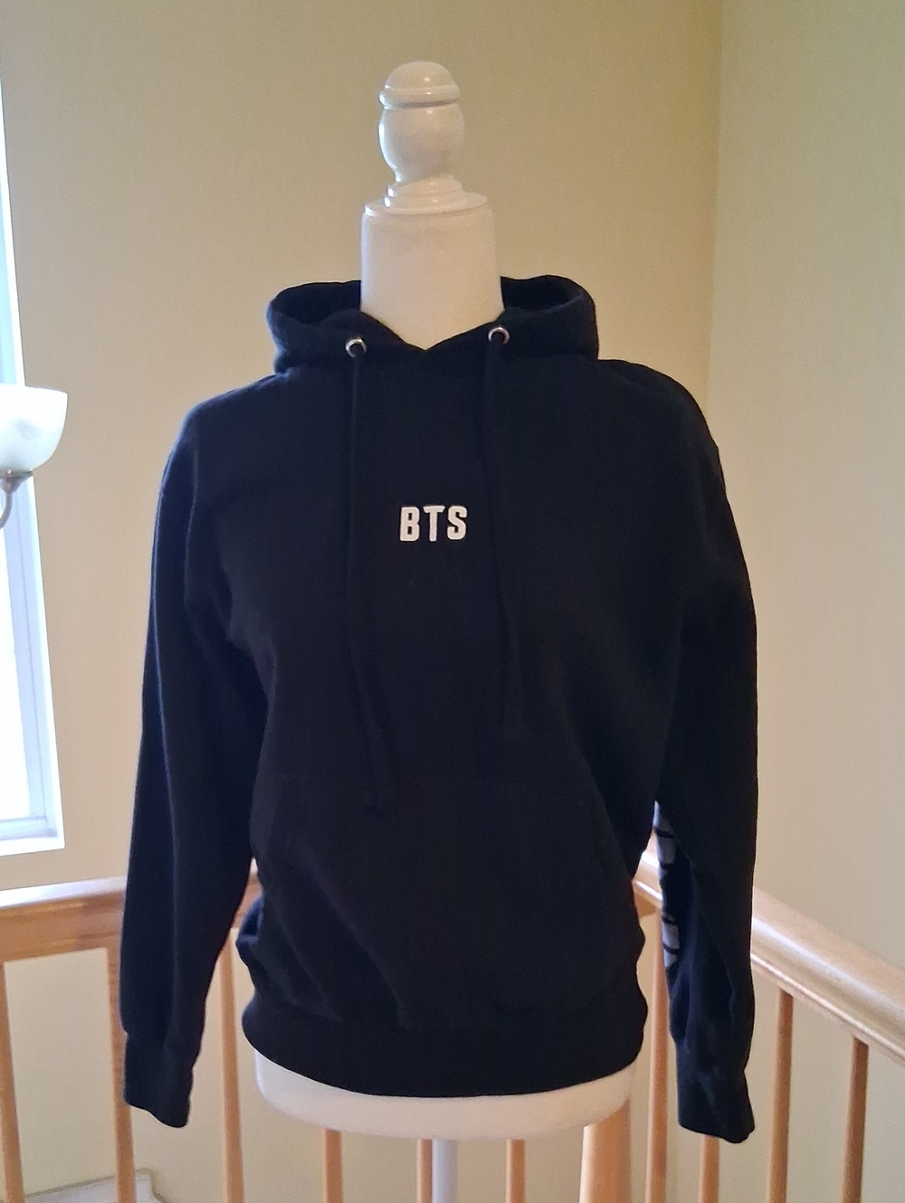 BTS Target Exclusive Arirang Black Hoodie - BTS Logo Pullover Hooded Sweatshirt